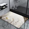 Ink Wash Painting Diatom Mud Entrance Door Mat Antislip Hallway Home Outdoor Kitchen Rug Bathroom Porch Floor Carpet Decorate