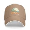 Classic Hawaii Waikiki Beach Baseball Cap Women Men Custom Adjustable Unisex Tropical Palm Tree Dad Hat Summer