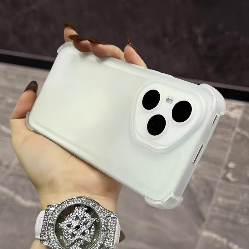 Candy Color Shockproof Transparent Matte Silicone Case For Huawei Honor 400 300 200 100 90 80 70 60 50 Pro Lite Gobal Soft Cover
