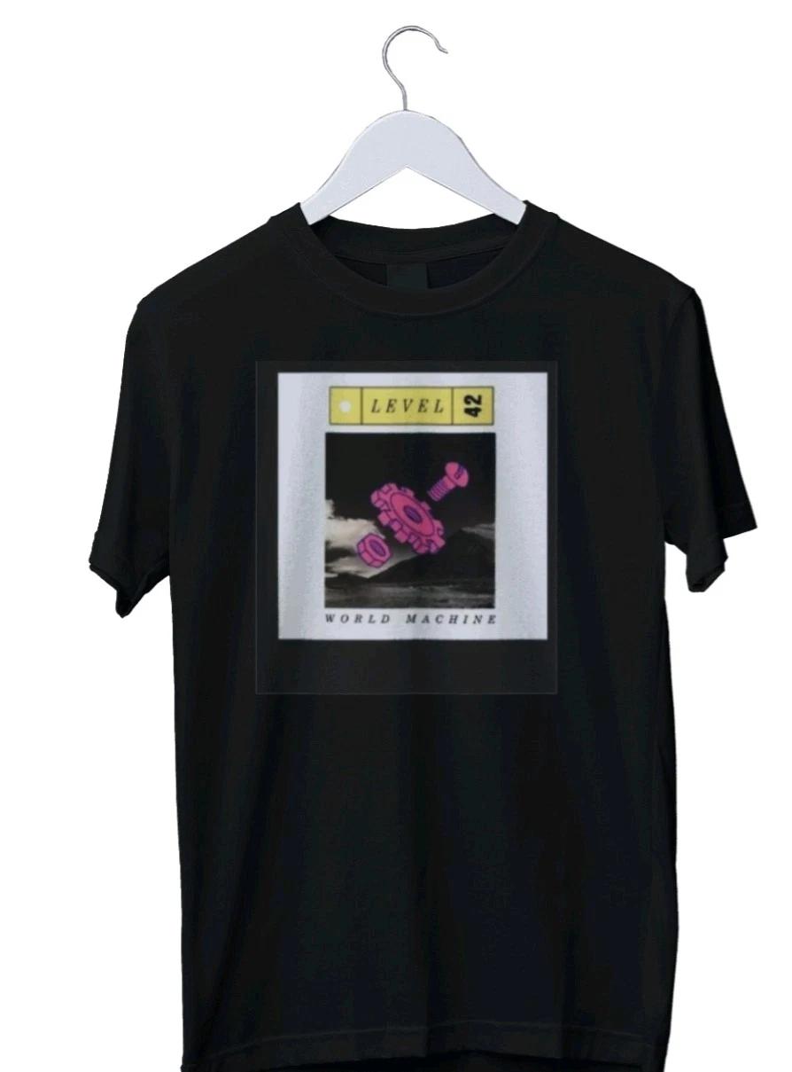 Level 42 World Machine Graphic Men s and Women s T-shirts Mens S M L XL 2 3 4 XL XXXL