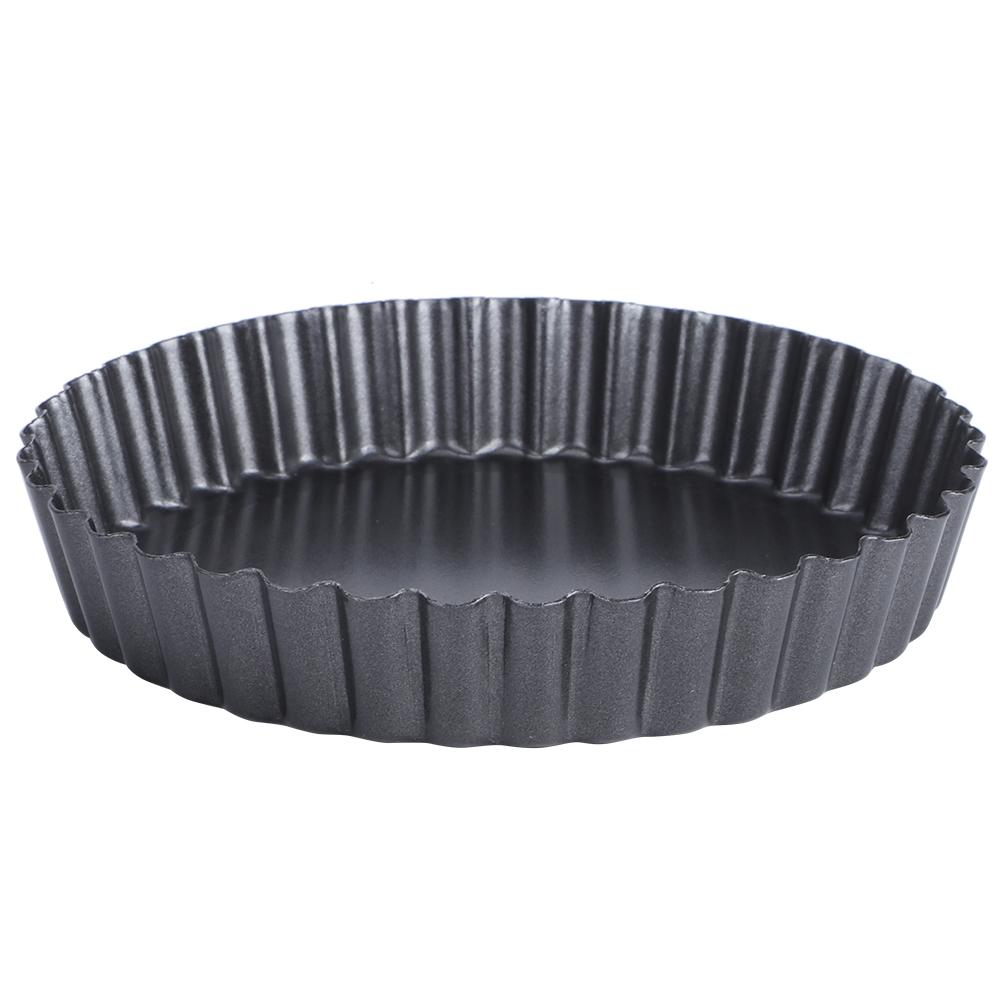 NonStick Round Carbon Steel Pie Pizza Cake Mold Removable Bottom Cake Baking Pan (6/8/9in )