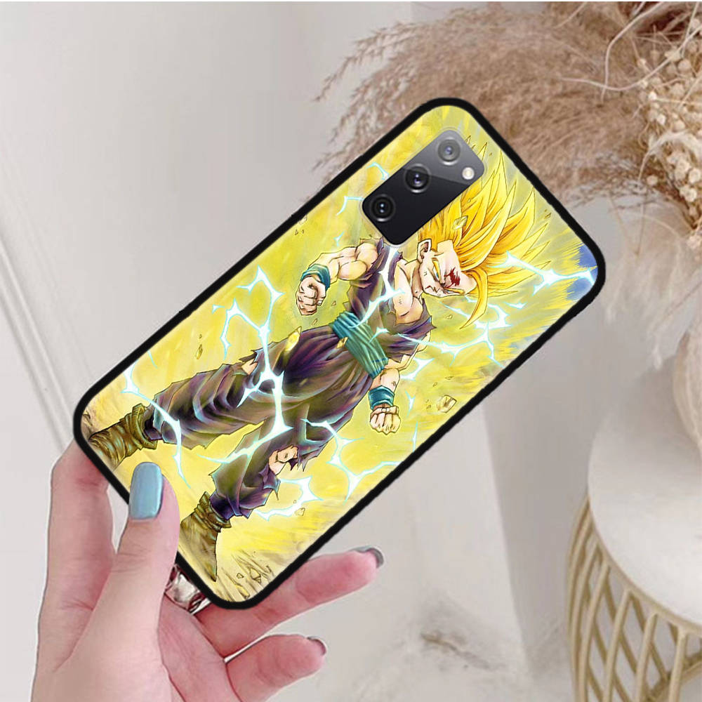 Black Case for Xiaomi Poco X6 X4 M5 M6 F5 F6 C65 C55 C50 C51 C40 Pro Redmi 14C A3X 13C 12C 11T 10A 9C Note 7 6 8A Plus W-84 Dragon Z Ball