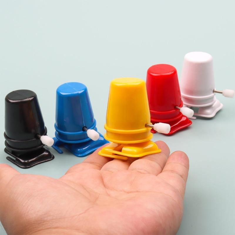 8Pcs Clockwork Legged Robot Kids Toys Movement Mechanism Wind Up Toy Movement for 3D Printing Parts