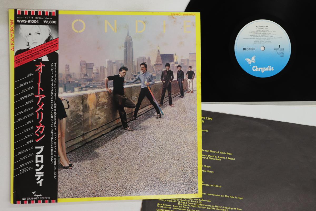 

LP Record BLONDIE - Autoamerican WWS91004 CHRYSALIS 1980 Japan Obi Rock Used