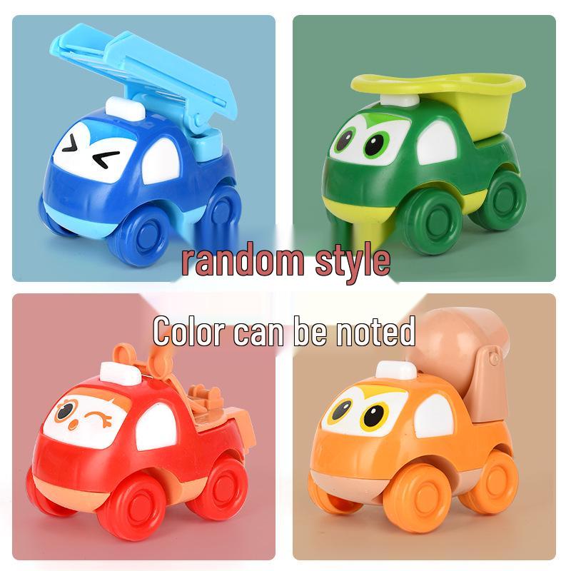 Kids' Inertial Excavator Toy Car: Off-Road Vehicle for Boys, Perfect for Small Gifts and Night Markets