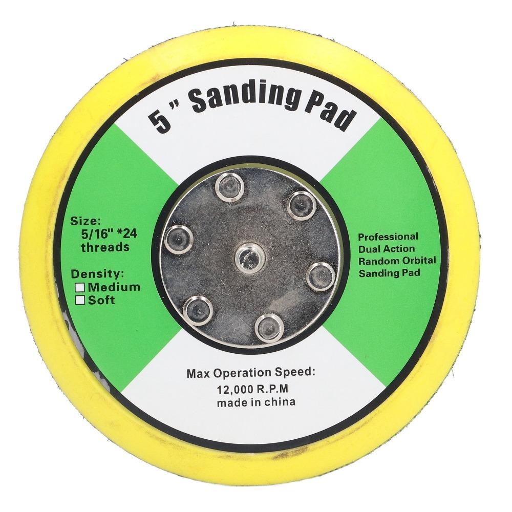 5 Inch / 6 Inch Backing Pad Sander Pad  for Sanding, Finishing, Polishing and Buffing