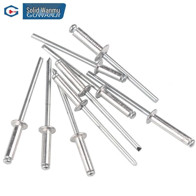 GUWANJI Open-End Flat Round Head Blind Rivet