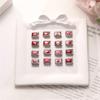 Red Pink Heart Dog Cat Flowers Italian Charm Link fit 9mm Stainless Steel Jewelry DIY Making Bracelets For Gifts