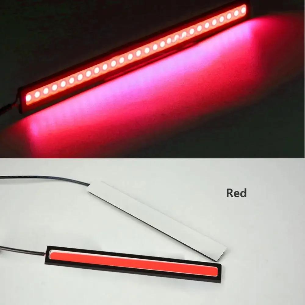 1/2pcs 17cm Universal Waterproof Daytime Running Lights COB Fog Lamp Car Styling Led Day Light DRL Lamp Fog Bar Lamp Strip Light
