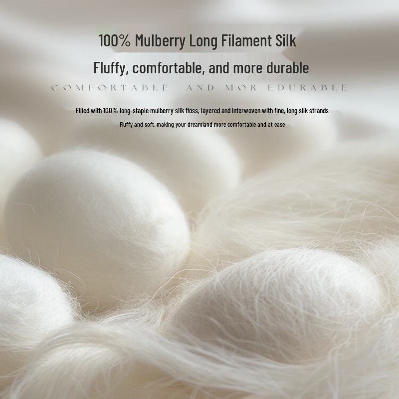 Mengjie New Mulberry Jacquard Silk Quilt