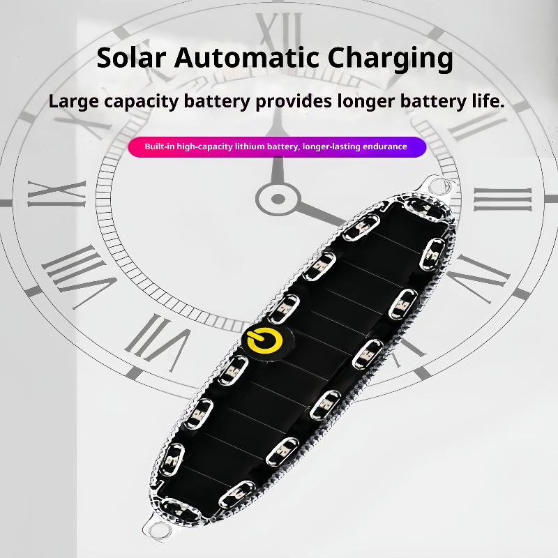Solar Warning Light Car Rear Collision Prevention Free Breathing Light Motorcycl Electric Vehicle Bicycle Led Tail Flashing Ligh