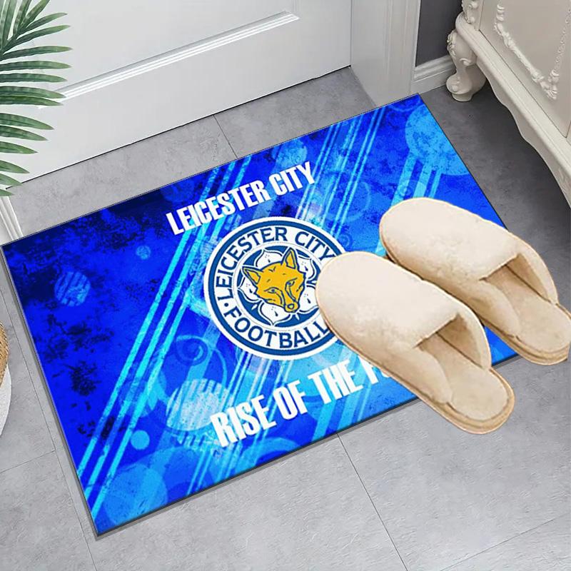 1PC Leicester City Football Club  Rug Game Carpet, Floor Mat for Bedroom Living Room Entryway Rug, Home Decor Idea Gift for Christmas birthday