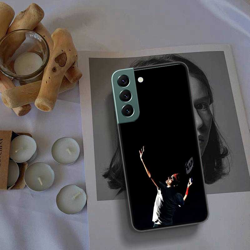 Tennis Racket Tennis Ball Phone Case For Samsung Galaxy S22 S25 Ultra S21 S10 Plus S26 Edge S20 S23 S24 FE Cover Silicone So