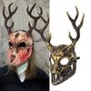 Wendigo Elch Maske Kopfschmuck Cosplay Gotisch Tier Dämon Geweih Hörner Knochen Masken Halloween Karneval Party Kostüm Requisiten