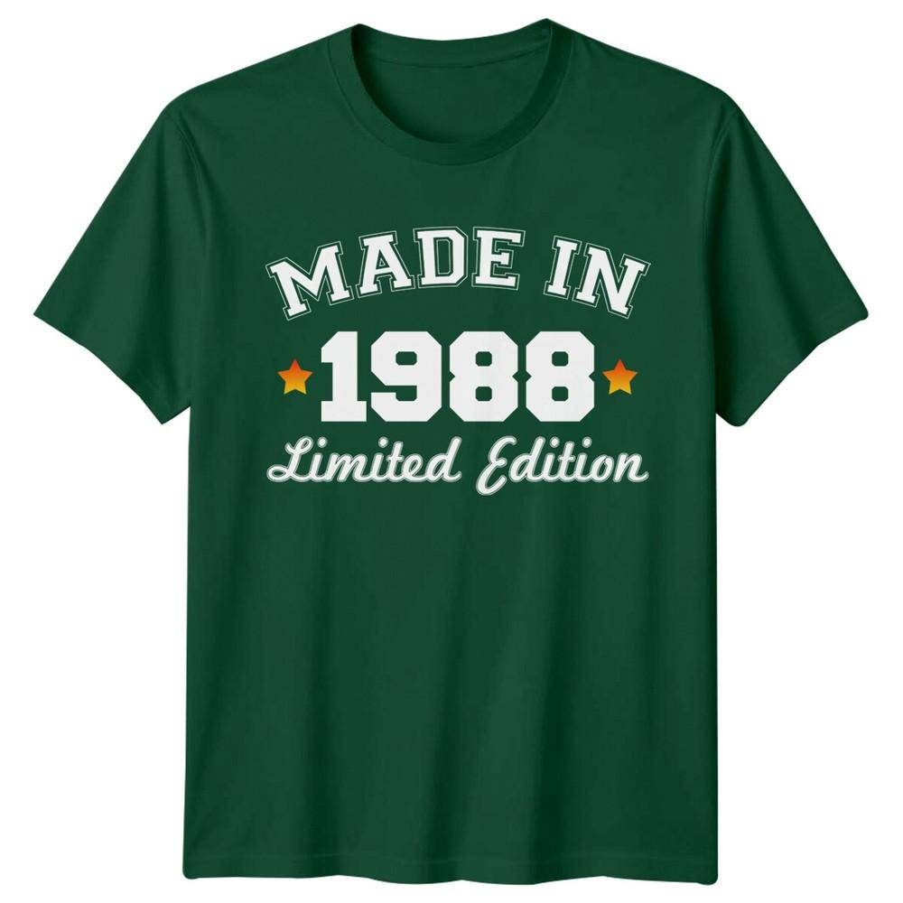 Made In 1988 Unisexs T Shirt 38th Birthday Gift Vintage thirtyeight S