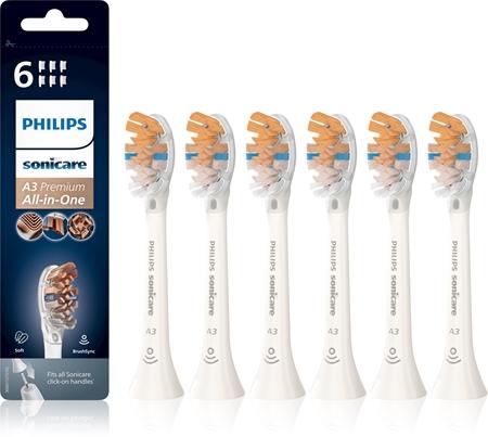 

Универсальные сменные насадки для зубных щеток Philips Sonicare Premium HX9096/10 TU прозрачный