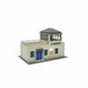 HO Scale Building Detailed Railroad Layout Accessory Realistic Diorama Miniature for Hobbyists,