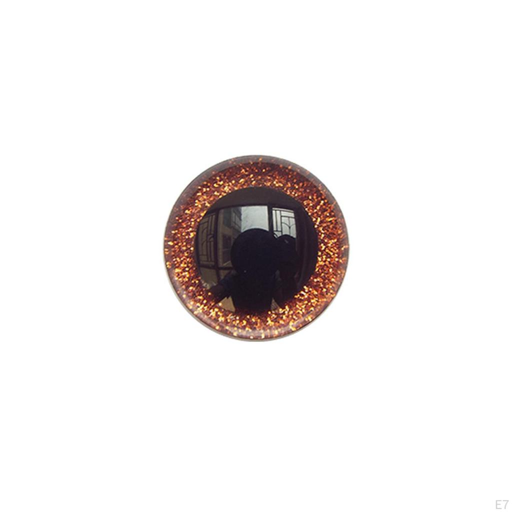 100 Pieces 16 D Glitter Toy for Bear Crochet Puppet Stuffed Doll Making Accessories