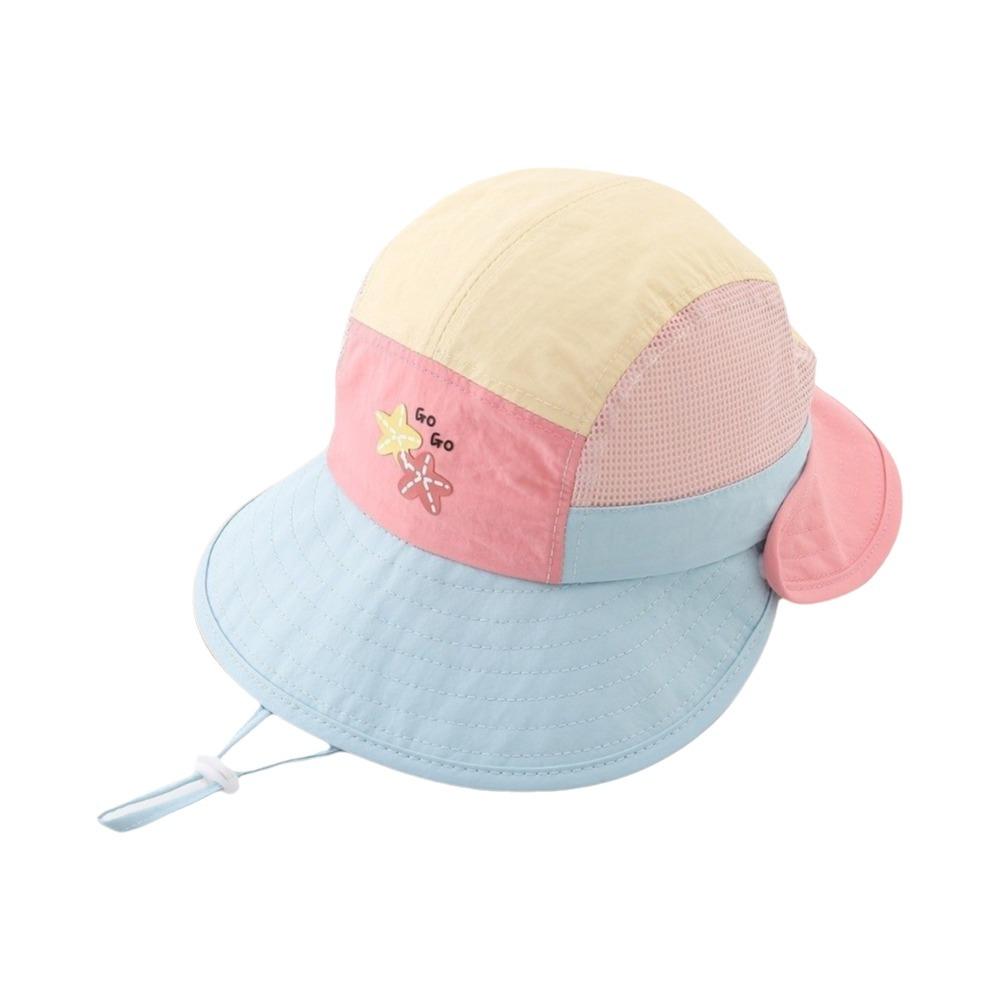 Quick-dry Cartoon Bucket Hat Car Children's Fisherman Hat Breathable Summer Kid Sun Hat Boy