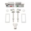 Hinge Replacement Kit Toilet Seat Soft Close Automatic Closing