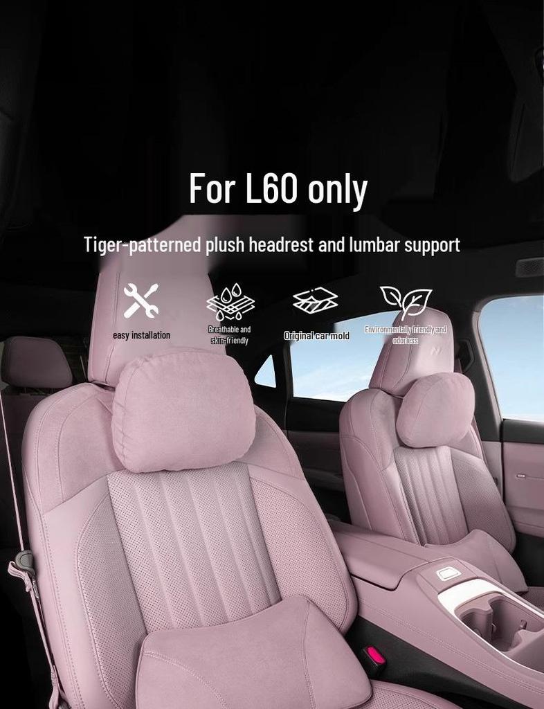 Poduszka pod szyję i zagłówek samochodowy L60: Wygodna poduszka dla kierowcy
