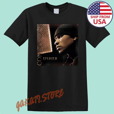 Usher Confessions Men's Black Size S-5XL