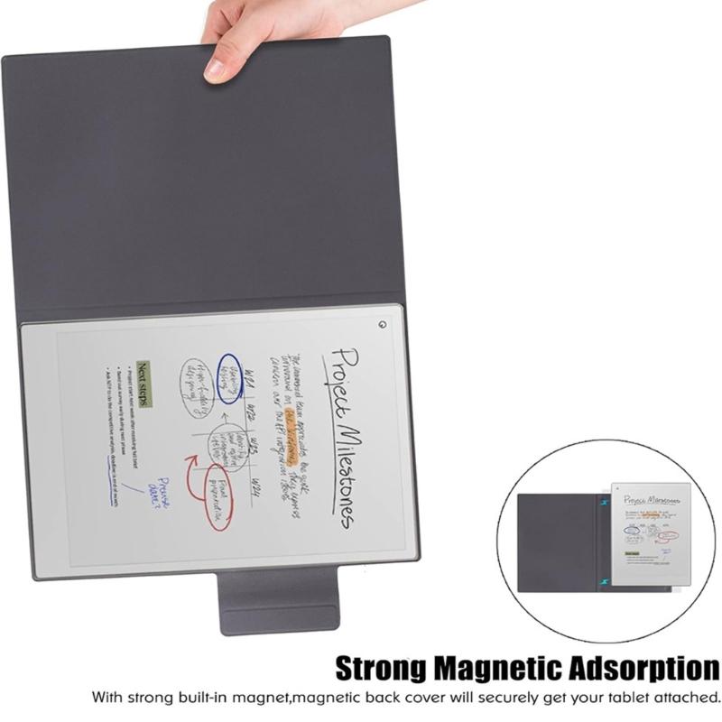 Slank Passende Magnetische Hoes met Leertextuur Voor reMarkable Paper Pro 11,8 inch 2024 Tablethoes Met Precieze Uitsparing