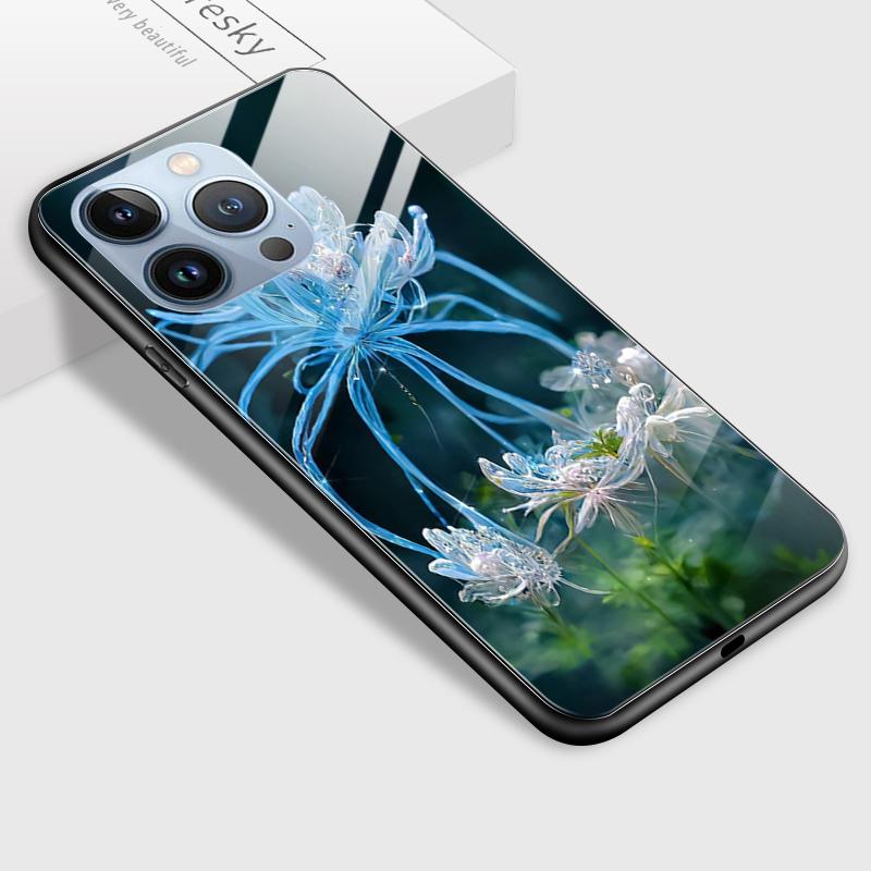 Tempered Glass Phone Case For Samsung A12 A16 A32 A53 S20FE S23 S25 Honor20 X6A 90Lite 9X Huawei Y9Prime2019 P30Lite Soft Edge Shockproof Smooth Shell