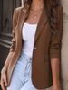 TEMU 2026 New European & American Style Women's Slim Fit Professional Suit Jacket