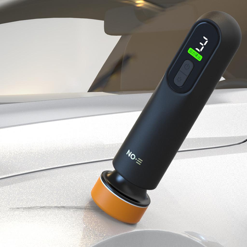 Car Scratch Remover Car Polisher 12000 RPM Copper Motor 3-speed Adjustable, Remove Car Window Oil Film Electric Scratch Repair Tool for Car Beauty
