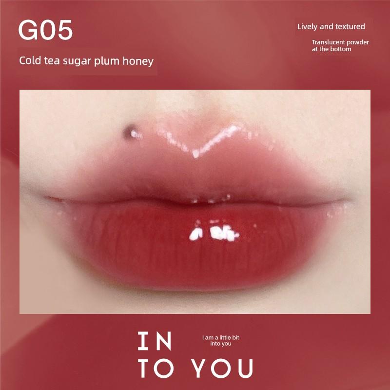 (Condensed) Brand Direct Delivery~Into You Syrup Lip Gloss Sweet Lip Gloss Tinted Lip Oil Repairing Lip Mask Moisturizing