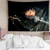 Loreen Print Tapestry, Backdrop, Easy Setup, Ideal for Bedroom, Office & Living Room, with Aesthetic Wall Hanging Decor.