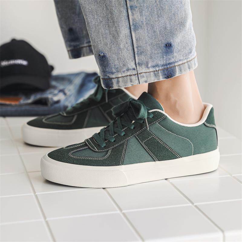 New Casual All-Season Classic Versatile High-Quality Men's Vulcanized Canvas Shoes Student Sneakers Breathable Comfortable