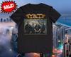 Neue Seltenheit! Y&T Band Baumwolle Schwarz Vollgröße Herren Damen T-Shirt BL076