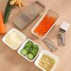 Multifunction Slicer Cutter Set Salad Utensils Vegetable Chopper Carrot Potato Manual Shredder Kitchen Cooking Tools