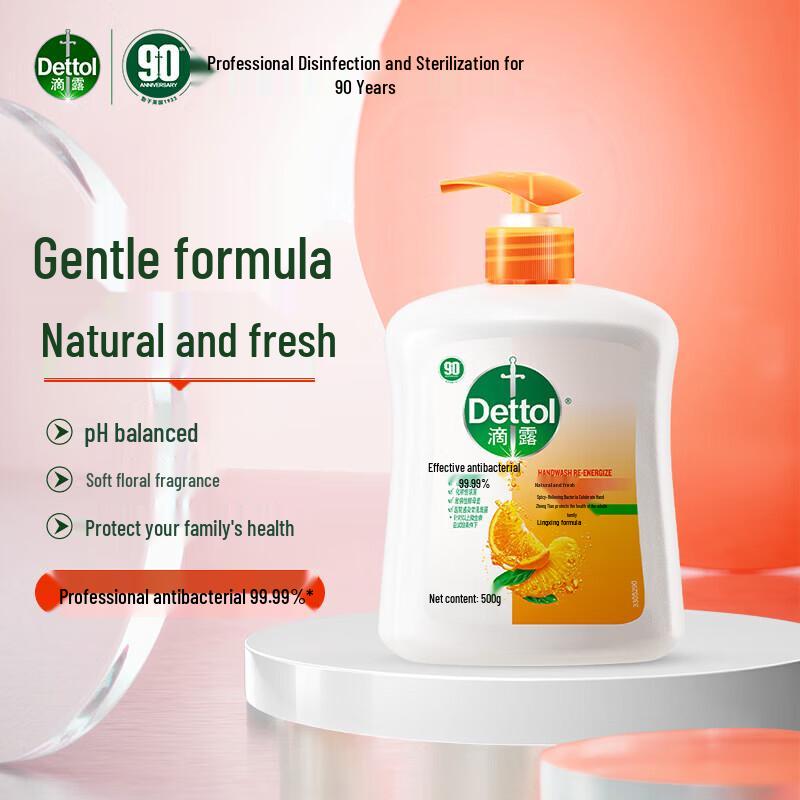 Dettol Natural Fresh Hand Wash 500g