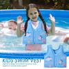 Kids Swim Vest Inflatable Water Swim Jacket Ergonomic Water Floats Buoyancy Jacket Lightweight Swimming Aid For Lake River