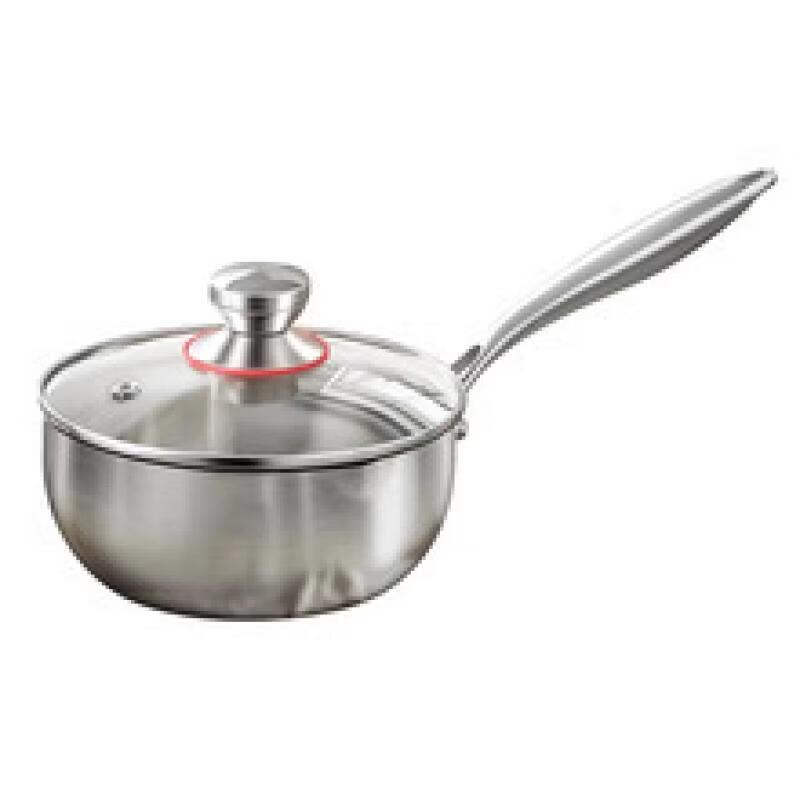 PuPan Household Thickened Stainless Steel Milk Pot and Baby Food Cooker