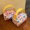 Cartoon Travel Makeup Bag: Portable & Cute Toiletry Storage Handbag for Women