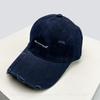 Simple Broken Style Embroidered Letters Baseball Hats Sunshade Retro Versatile New Men Women Personal Fashion Peaked Caps Ins