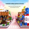 LEGO-kompatibles Mini-Stadtstraßenansicht-Bauspielzeug für Kinder