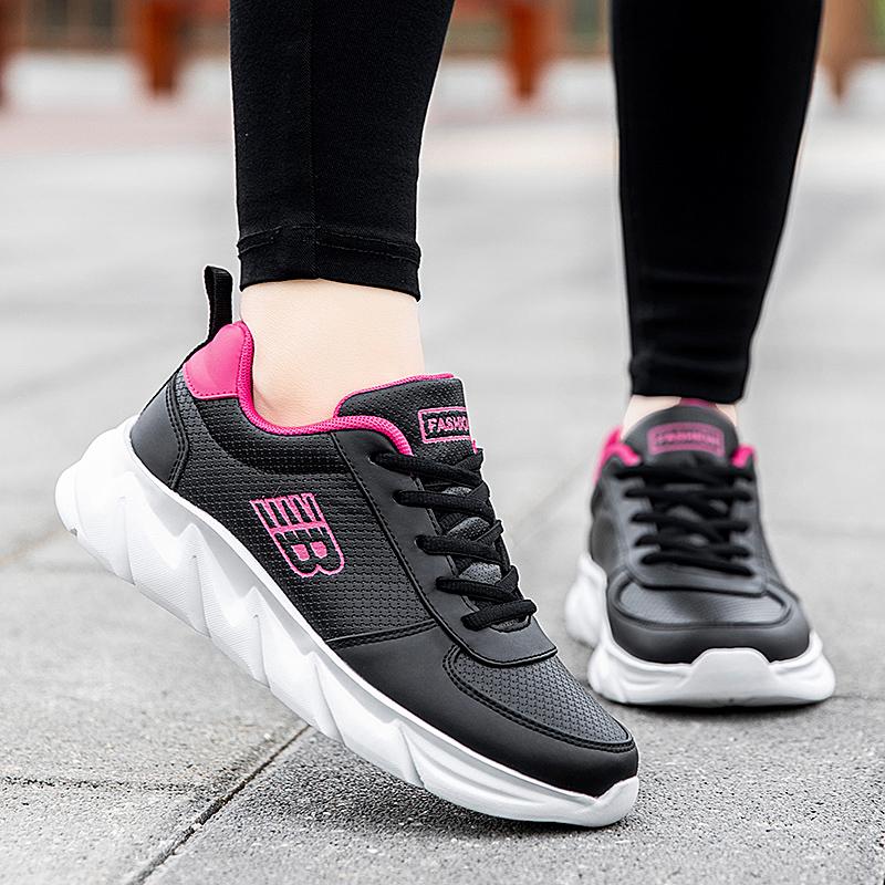 Dámské tenisky Módní dámské vulkanizované boty Vysoce kvalitní ploché boty Dámské vycházkové boty na platformě Plus size Zapatillas Mujer