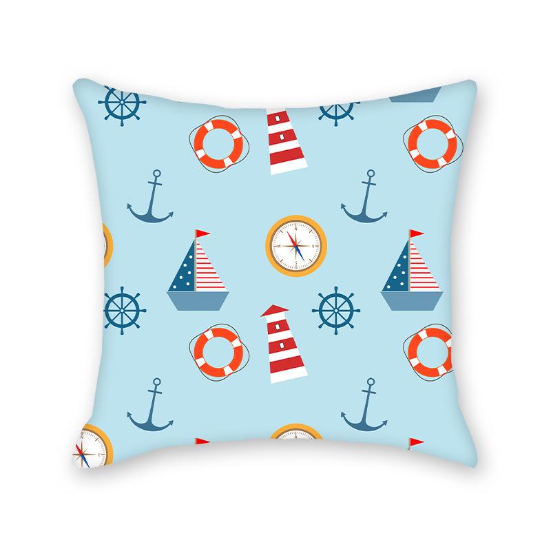 Ocean Series Summer Pillowcase - Living Room/Bedroom Sofa Cushion Cover