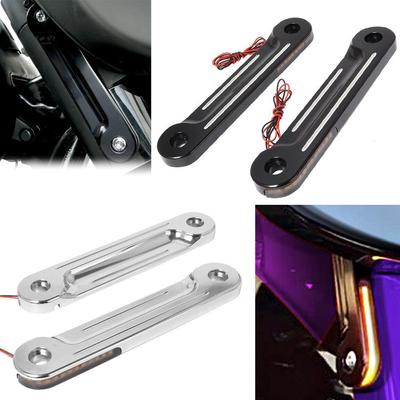 Harley Grand Glide Maantee Kahevalgusti Road King LED-kinnitus