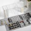 Organizador de Almacenamiento de Joyería de Acrílico Transparente de Lujo con Múltiples Cajones