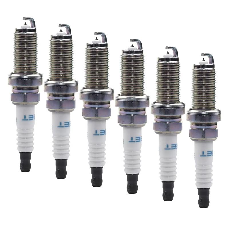 6pcs Spark Plug For NISSAN PATROL Y62 Y61 4.0L 4.8L PATHFINDER R51 ALTIMA 3.5L 350Z Z33 INFINITI FX35 CITROEN C6 PEUGEOT 407 607
