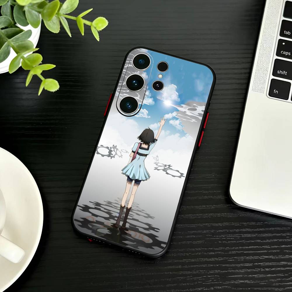 G-Rintaro V-Okabe STEINS GATE  Phone Case For Samsung S26,S25,S24,S23,S22,S21,S20,Plus,Fe,Lite,Others Black Cover
