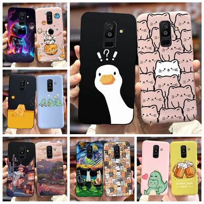 Husă pentru Samsung Galaxy J8 2018 SM-J810F Husa Drăguță Fashion Carton 6.0'' Carcasă Moale Silicon TPU Pentru Telefon Samsung J8 J810F