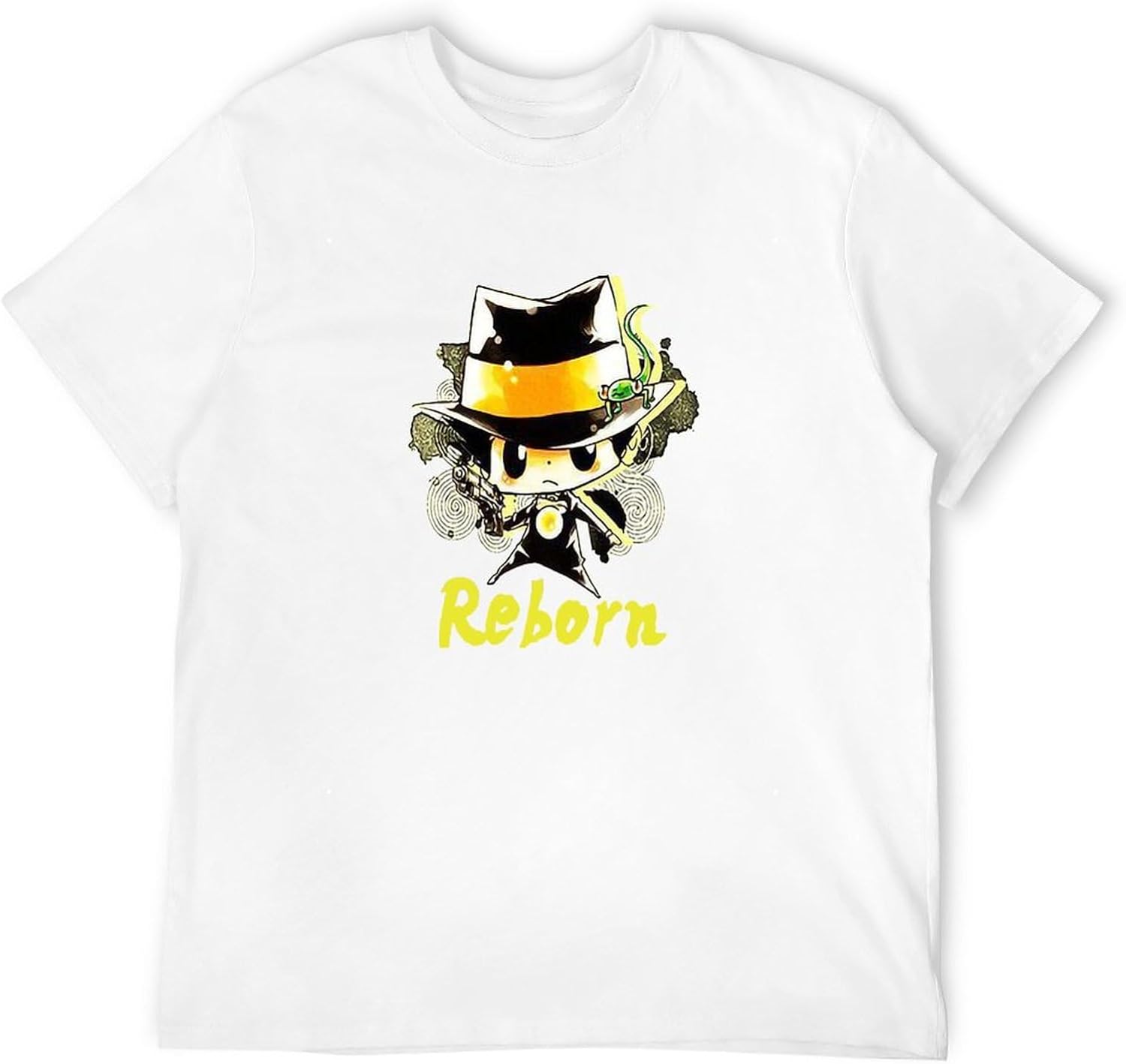 Tuoshan Reborn! Katekyo Hitman Reborn Anime Arcobaleno Reborn Mens T Shirt 3XL