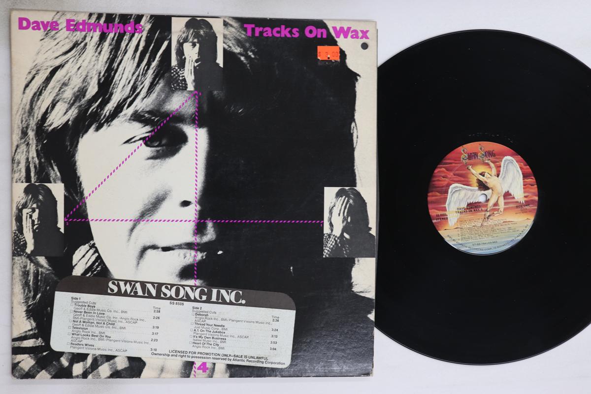 

LP Record DAVE EDMUNDS - Tracks On Wax 4 SS8505PROMO SWAN SONG 1978 US Rock Used